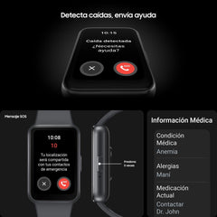 Galaxy Fit3 - Sleek Graphite Fitness Tracker