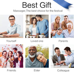 Ultimate Neck and Back Massager with Heat - Perfect Gift for Mom, Dad, and Loved Ones for Any Occasion!