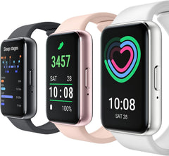 Galaxy Fit3 Smart Watch - Advanced Fitness Tracker & Health Monitor with 3-Year Extended Warranty (UK Version) - Sleek Black Design