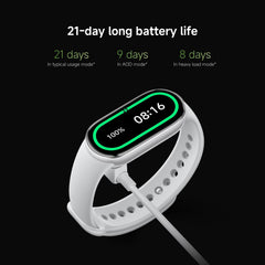Smart Band 10 - Ultimate Fitness Tracker with 1.72" AMOLED Display, 21-Day Battery Life, 150 Sports Modes, Sleep Monitoring & 5ATM Waterproof - Compatible with Android & iOS