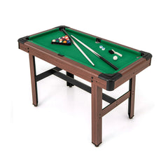 122 Cm Wooden Pool Table for Kids and Adults