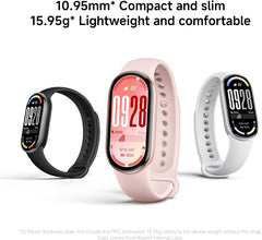 Smart Band 10 - Ultimate Fitness Tracker with 1.72" AMOLED Display, 21-Day Battery Life, 150 Sports Modes, Sleep Monitoring & 5ATM Waterproof - Compatible with Android & iOS