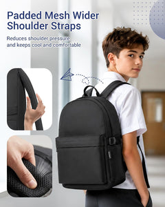 Backpack School Bag for Girls Boys Teenage College Students, Rucksack for Men Women, Large and Lightweight Travel Backpack 22L
