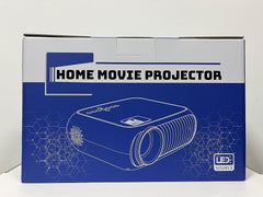 Home Theater Projector - 1080P Full HD, Upgraded 12000 Lux Mini Projector Compatible with iOS, Android, Tablets, PCs, TV Sticks, USB, DVDs, and Gaming Consoles