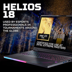 Predator Helios 18 AI, Intel Core Ultra 9, 64GB RAM, 1TB SSD NVIDIA Geforce RTX 5090, 18 Inch Gaming Laptop, NH.QVWEK.005