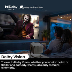Hisense 4K Laser Projector M2TUK Pro, up to 200''Size, Triple Laser, Dolby Vision, HDR10, IMAX Enhanced, DTS Virtual:X, Dolby Audio and VIDAA OS, and Netflix, Youtube, Disney+