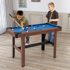122 Cm Wooden Pool Table for Kids and Adults