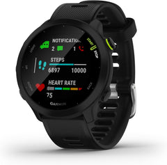 Forerunner 55 - Lightweight GPS Running Smartwatch with Easy-to-Use Features, Training Guidance, and Safety Tracking
