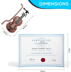World's Smallest Violin - Hilarious Gift for Him | Perfect for Birthdays, Christmas, Secret Santa, and More!
