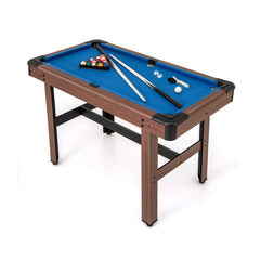 122 Cm Wooden Pool Table for Kids and Adults