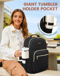 Laptop Backpack for Women Work Travel College Teacher Nurse Backpack Purse