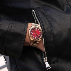 Herren Automatisch Analog Armbanduhr Tsuyosa