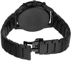 Watch for Men, Quartz 3 Sub Dial Chronograph Movement and 43Mm Case Size with Stainless Steel Strap