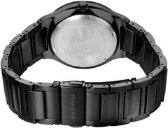 Herren Solar Uhr | Armbanduhr 39 Mm Titangehäuse Und Zifferblatt | Titanband Mit Titanelementen | 10 ATM | 15239