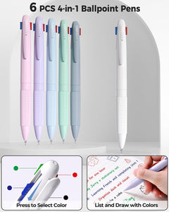 56 PCS Aesthetic School Supplies with Pencil Case (Grey) | 6 Multicolor Pens, 12 Pastel Highlighters, 5 Black Gel Pens, 9 Mechanical Pencils, Student Stationery Set College Essentials