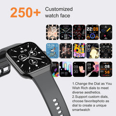 Revolutionary Smart Watch for Men & Women - 2026 Fitness Tracker with HD Touch Screen, Heart Rate Monitor, 113+ Sport Modes & IP68 Waterproof - Perfect for Android/iOS!