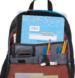 Composition Notebook, Wide Ruled 7.5" X 9.75" Paper, 100 Sheets, Assorted Colors, 6 Pack (950054-ECM)