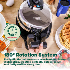 17870 Waffle Maker, Aluminium, Stainless Steel