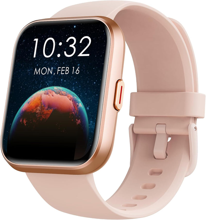 Stylish Smart Watch for Women - Make/Answer Calls, Alexa Built-In, 1.8