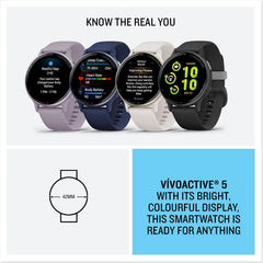 Vívoactive 5 - Advanced GPS Smartwatch with Stunning AMOLED Touchscreen