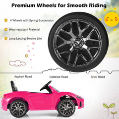 12V Electric Kids Ride on Car for 3+ Years Old Boys Girls