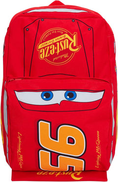 Cars 3D Backpack Kids Lightning Mcqueen School Nursery Lunch Bag Rucksack Red 95