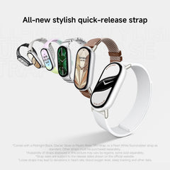 Smart Band 10 - Ultimate Fitness Tracker with 1.72" AMOLED Display, 21-Day Battery Life, 150 Sports Modes, Sleep Monitoring & 5ATM Waterproof - Compatible with Android & iOS