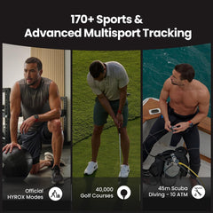 Balance 2 Smart Watch for Men - 47mm AMOLED Display, GPS, 21-Day Battery, 170+ Sport Modes, Heart Rate & Sleep Tracking