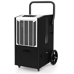66 L/Day Industrial Dehumidifier with Pump for Basement Drying Clothes