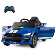 12V Kids Ride on Car Electric Licensed Ford Mustang Shelby GT500 for Kids Aged 3-8