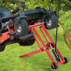 Lawn Mower Lift Jack with Wheels for Garden Tractors