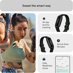 Google  Inspire 3 - Ultimate Activity Tracker with 6-Month Premium Membership, 10-Day Battery Life & Daily Readiness Score!