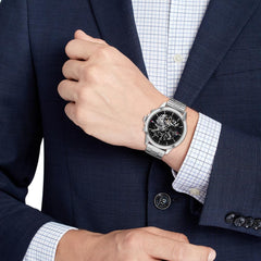 Tommy Hilfiger Men's Multifunction Quartz Watch - Stylish Stainless Steel or Leather Bracelet