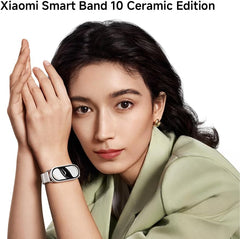 Smart Band 10: Ultimate Fitness Tracker with 1.72" AMOLED Display, 21-Day Battery Life, 150 Sports Modes, Sleep Monitoring & 5ATM Waterproof – Compatible with Android & iOS!