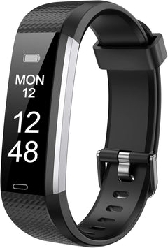 Waterproof Fitness Tracker with Sleep Monitor, Step & Calorie Counter - Perfect for Active Men & Women!