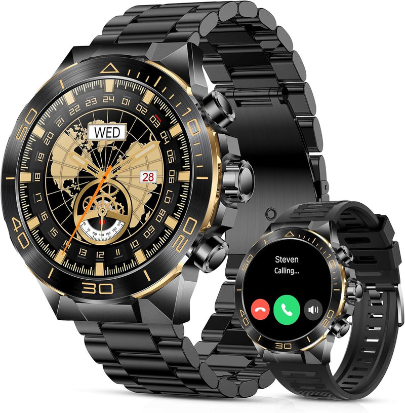 Smart Watch for Men Answer/Make Call for Android Iphone, 1.43