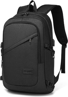 Laptop Backpack, 15.6 Inch Laptop Bag with USB Charging Port, Water Resistant Rucksack for Men Women Work Business College School Travel