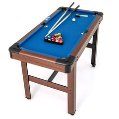 122 Cm Wooden Pool Table for Kids and Adults