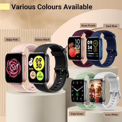 Stylish Smart Watch for Women - 1.85" HD Display, Alexa Built-In, Heart Rate & Sleep Monitor, 120 Sports Modes, Waterproof, with 2 Straps - Compatible with iPhone & Android