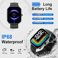 2026 AI Smart Watch for Men & Women - ChatGPT Assistant, 1.91" HD Display, 115+ Sports Modes, Bluetooth 5.4 Calling, 200+ Watch Faces, IP68 Waterproof, Compatible with Android & iOS