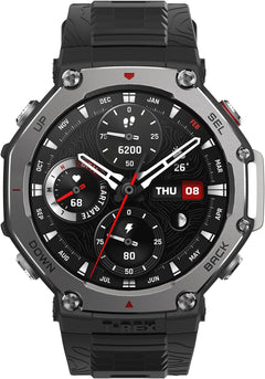 T-Rex 3 Adventure Smartwatch - 48mm AMOLED Display, Dual Band GPS, 27-Day Battery, Offline Maps, 170 Sports Modes, 45M Freediving & NFC Payment